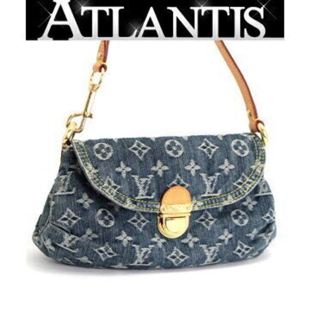 Louis Vuitton Pleaty handbag Monogram Denim